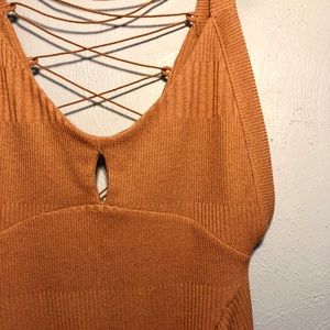 Free People retro bodycon